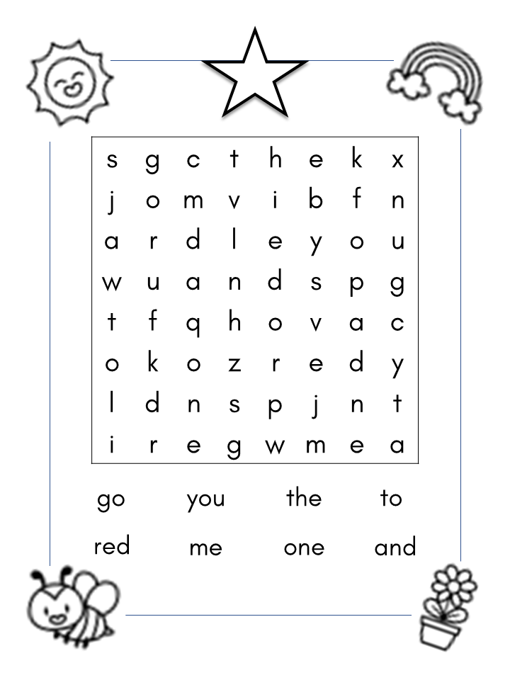 Free Printable Sight Words Activities PuzzleDivas